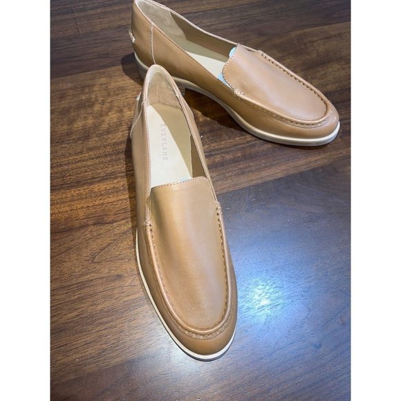 Everlane The Modern Loafers in Camel Brown New Womens oxfords Shoes - Picture 3 of 13